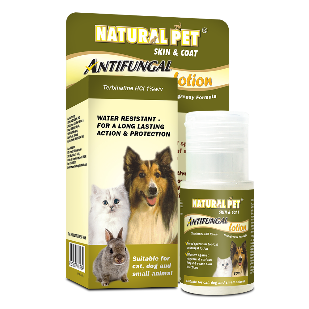 NATURAL PET ANTIFUNGAL LOTION 30ML