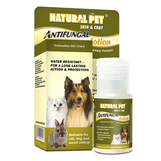 NATURAL PET ANTIFUNGAL LOTION 30ML